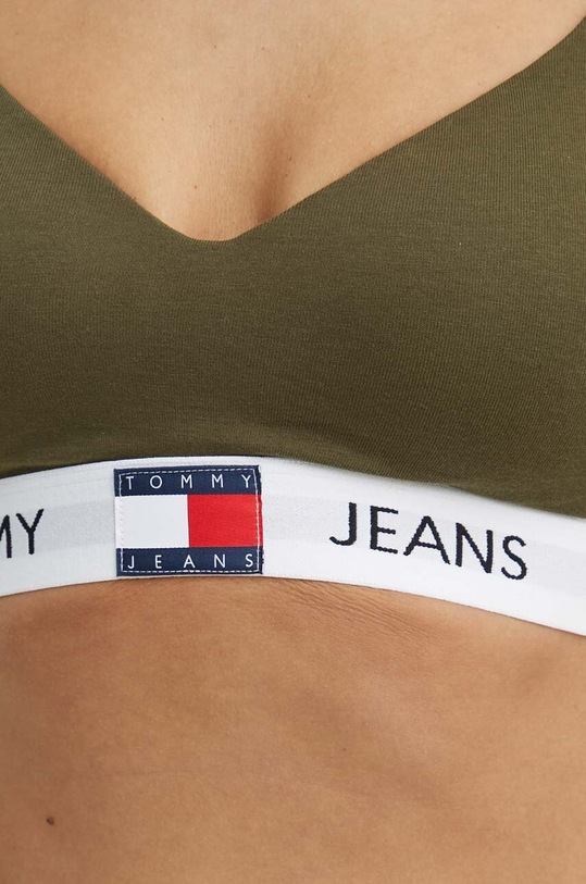 Podprsenka Tommy Jeans zelená UW0UW04673