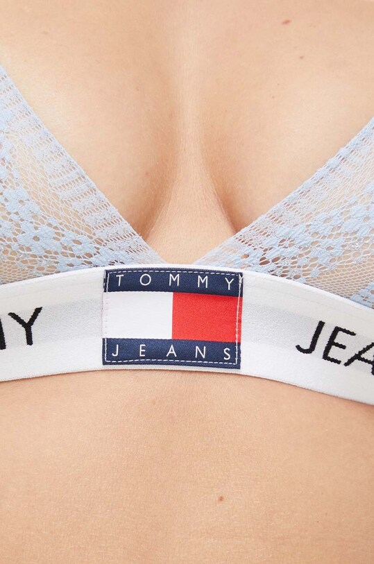 Tommy Jeans biustonosz niebieski UW0UW04677