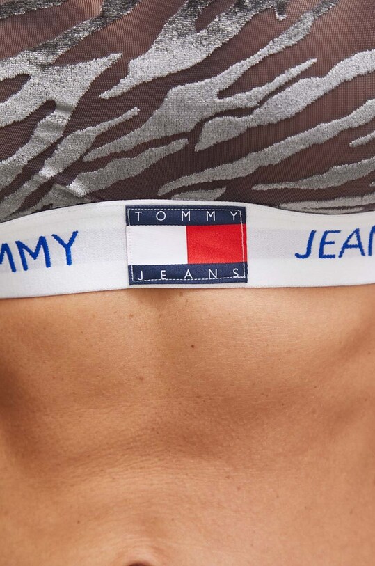 Tommy Jeans biustonosz UW0UW04686 czarny