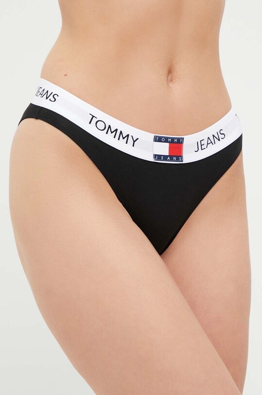 Tommy Jeans figi dzianina czarny UW0UW04693