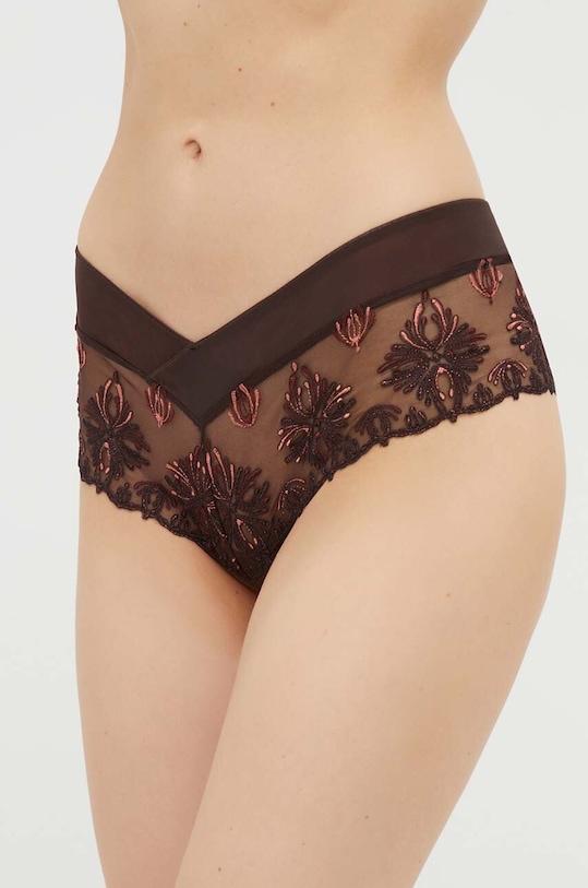 Chantelle brazyliany dzianina brązowy C26040.0Q2