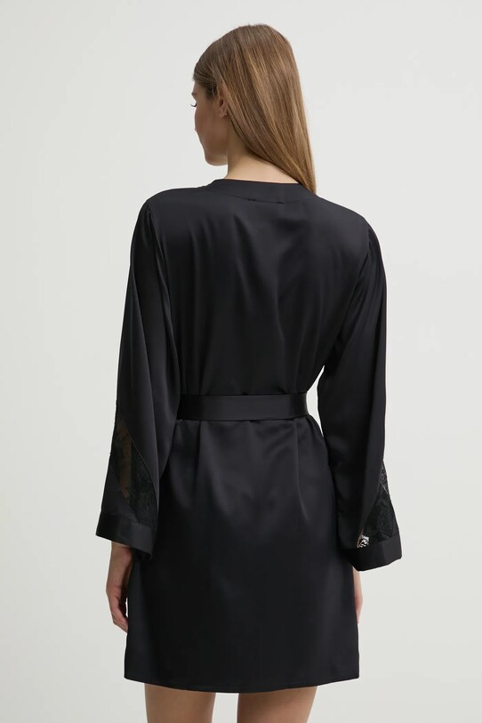 Chantelle szlafrok C11U50.011 czarny AW24
