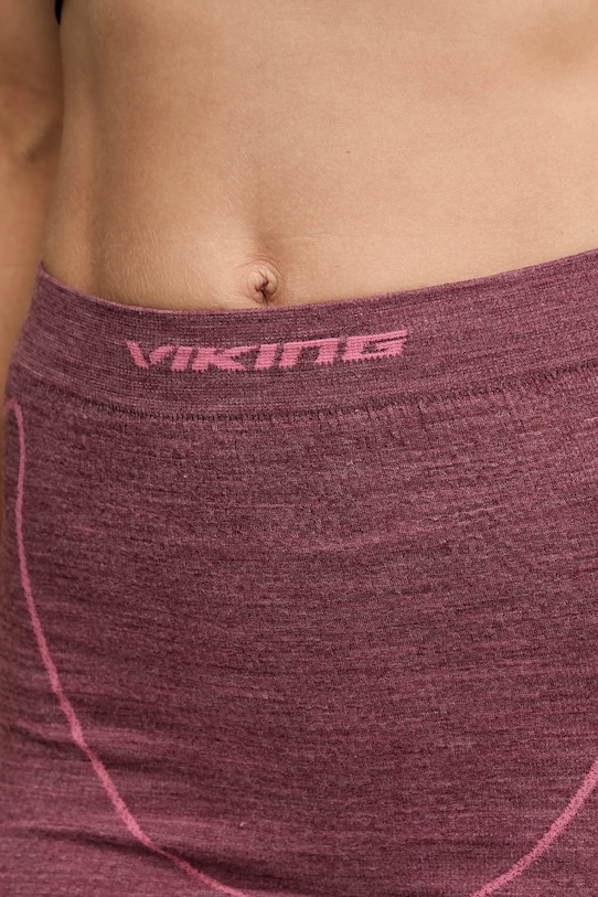 Funkčné legíny Viking Lana Pro Merino červená 500.23.5759