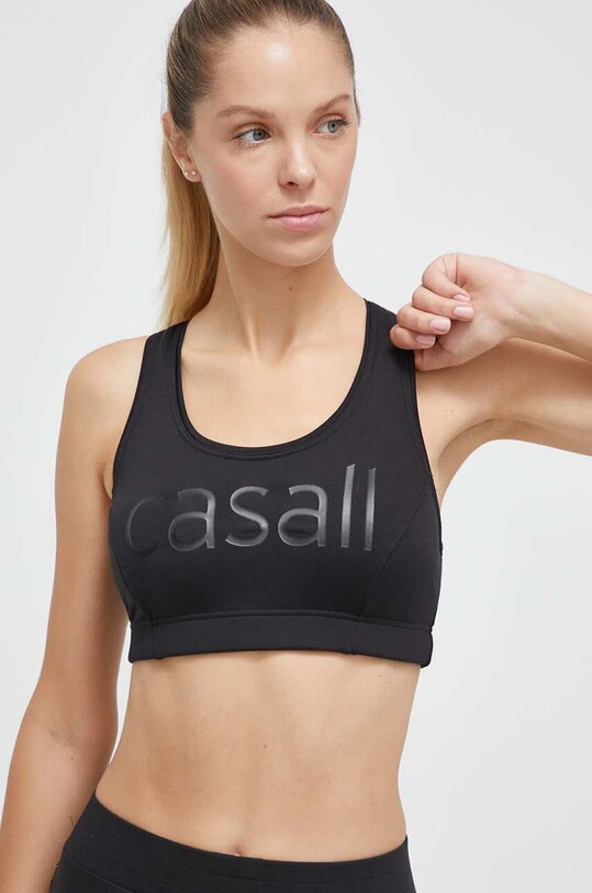 Спортивный бюстгальтер Casall Iconic чёрный 18850