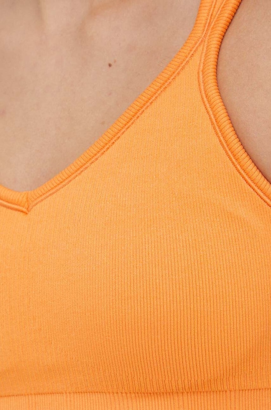 Casall sutien yoga Seamless Rib 23180 portocaliu