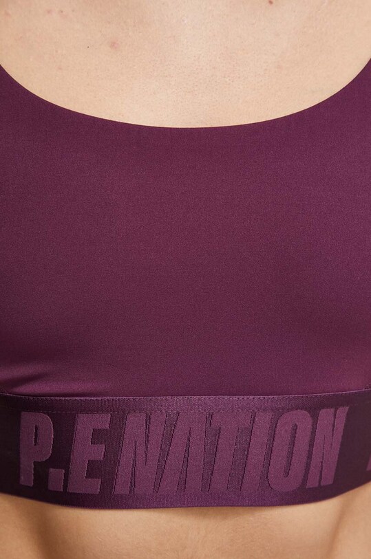 Športová podprsenka P.E Nation Backcheck 233C374 burgundské