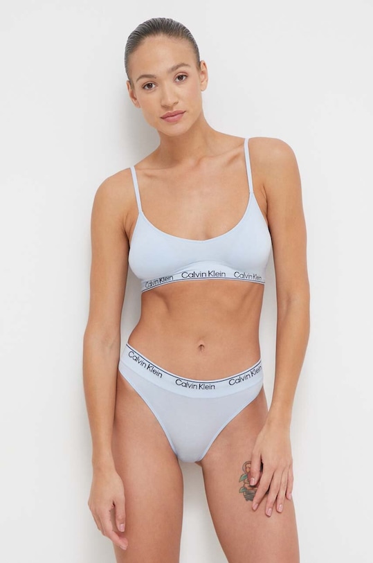 Odzież Calvin Klein Underwear biustonosz 000QF7093E niebieski
