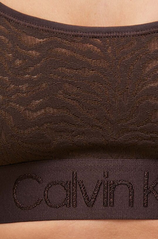 Podprsenka Calvin Klein Underwear 000QF7340E hnedá