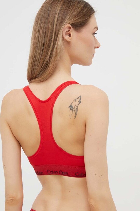Odzież Calvin Klein Underwear biustonosz 000QF7445E czerwony