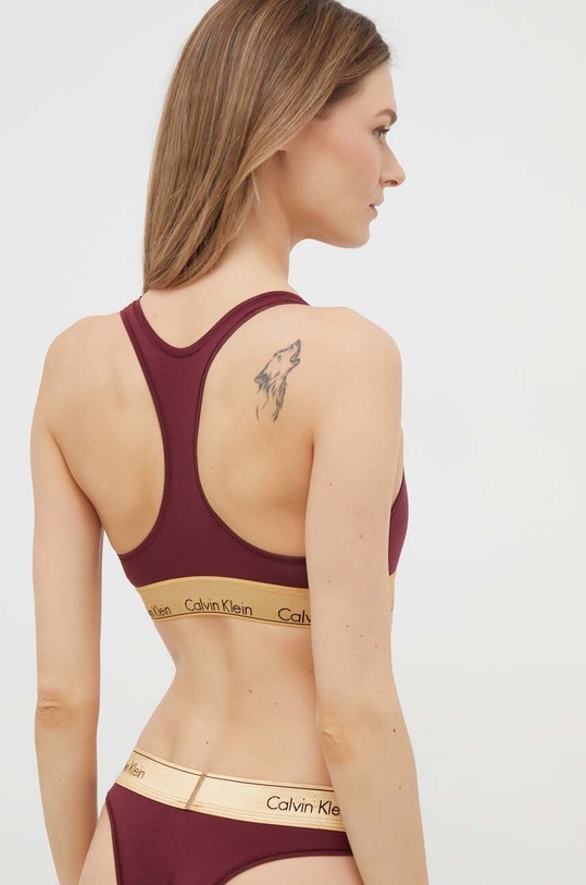 Одежда Бюстгальтер Calvin Klein Underwear 000QF7445E бордо