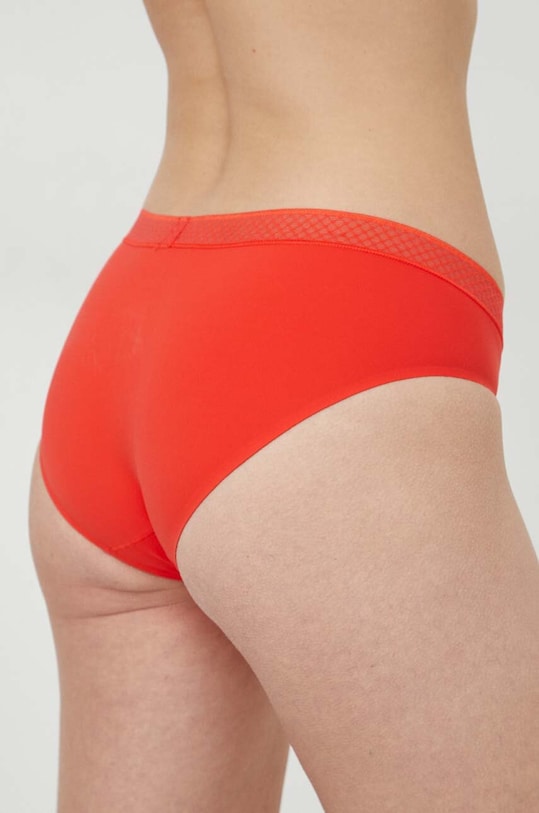 Nohavičky Calvin Klein Underwear 000QF6308E oranžová AW24