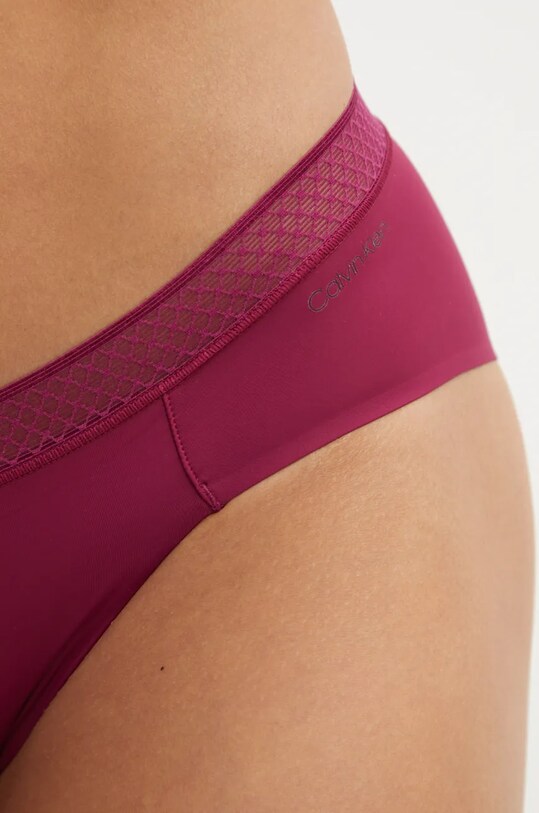 Calvin Klein Underwear chiloți 000QF6308E burgundia AW24