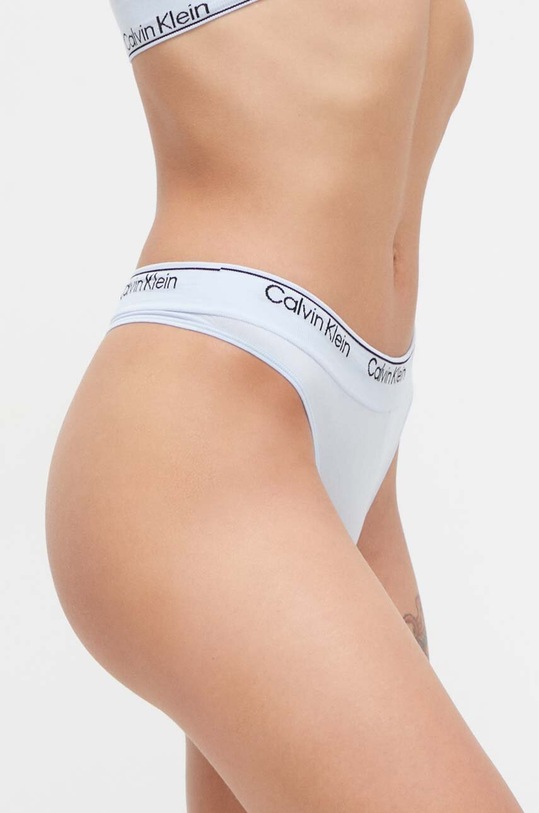 Στρινγκ Calvin Klein Underwear 000QF7095E μπλε AA00