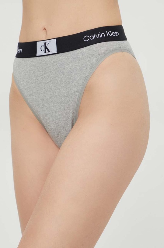 Calvin Klein Underwear mutande slip classici grigio 000QF7223E