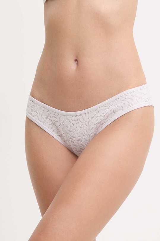 Трусы Calvin Klein Underwear трикотаж фиолетовой 000QF7348E
