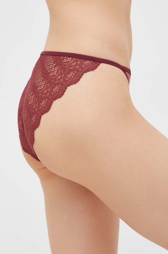 Трусы Calvin Klein Underwear 000QF7503E бордо AW23