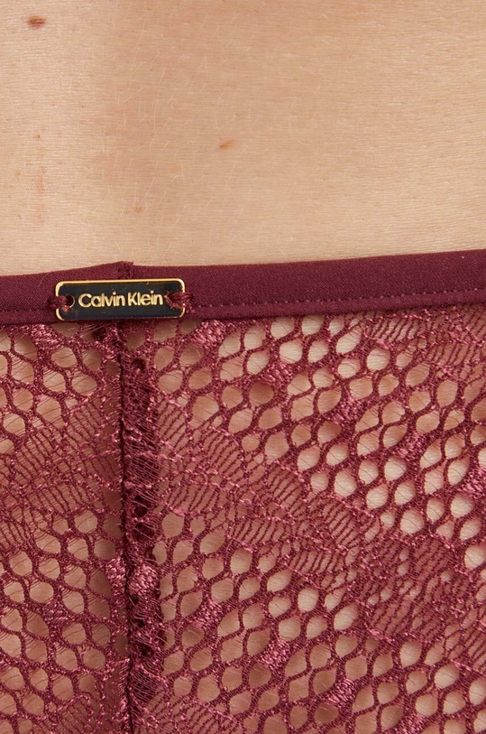 Odzież Calvin Klein Underwear figi 000QF7503E bordowy