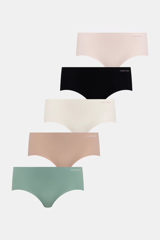 Calvin Klein Underwear bugyi 5 db sima fekete 000QD3557E