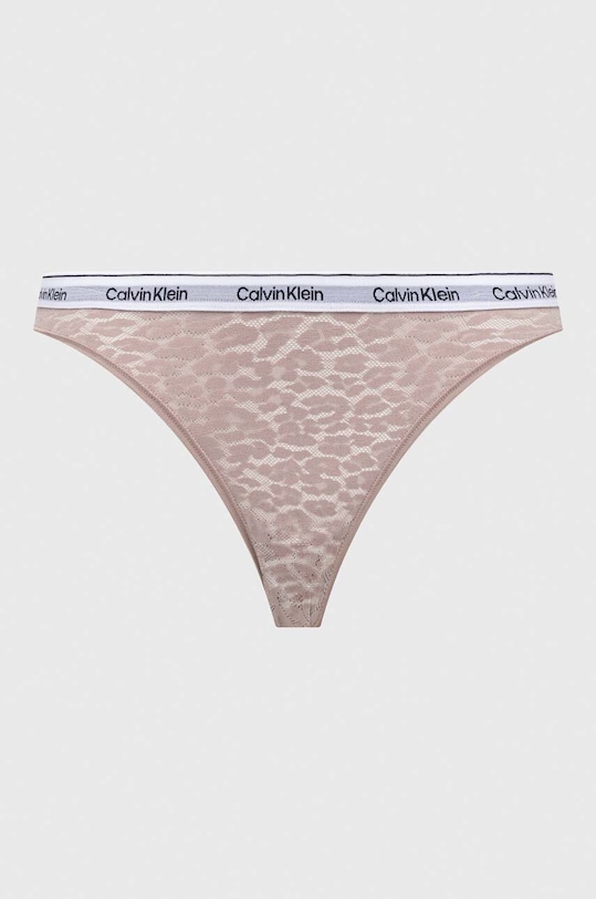 Odzież Calvin Klein Underwear figi 3-pack 000QD5069E niebieski