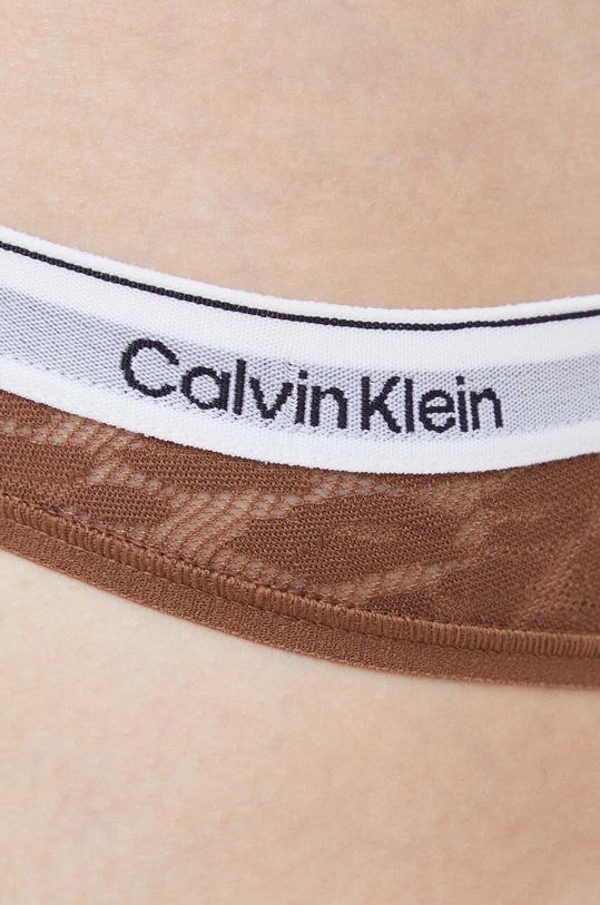 Odzież Calvin Klein Underwear figi 000QD5049E brązowy