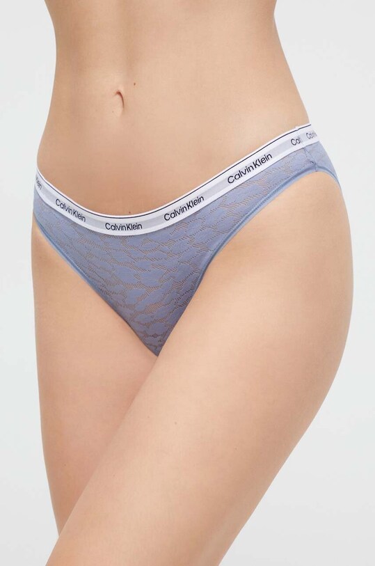 Calvin Klein Underwear figi nadruk niebieski 000QD5050E