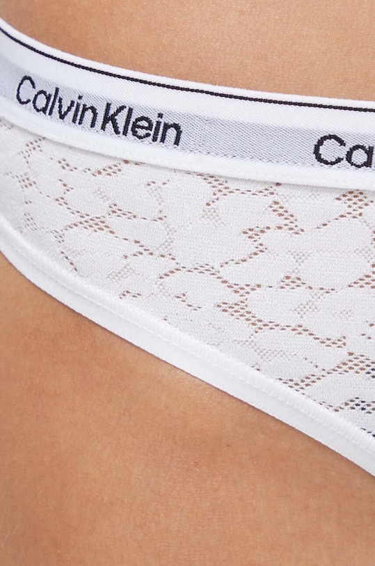 Odzież Calvin Klein Underwear stringi 000QD5051E biały