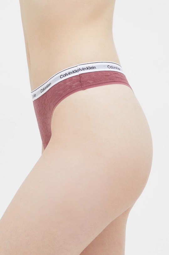 Calvin Klein Underwear stringi 000QD5051E różowy AA00