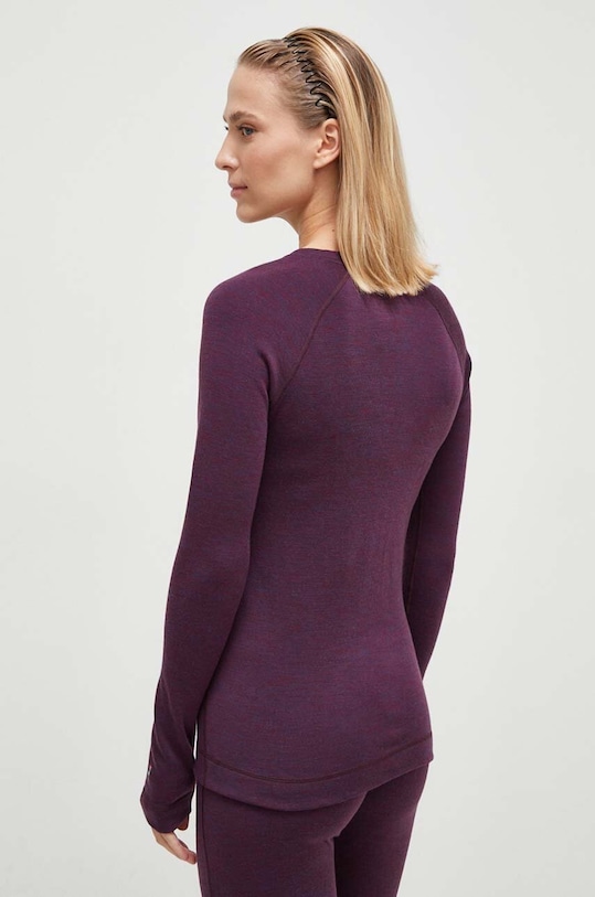 Îmbrăcăminte Smartwool longsleeve funcțional Classic Thermal Merino SW016370 violet