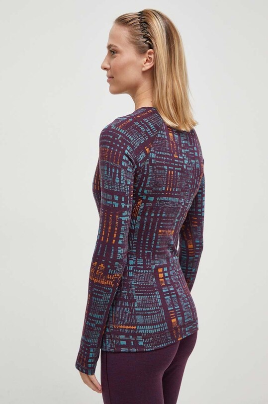 Odzież Smartwool longsleeve funkcyjny Classic Thermal Merino SW016370 niebieski