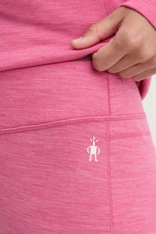 Funkčné legíny Smartwool Classic Thermal Merino ružová SW018809