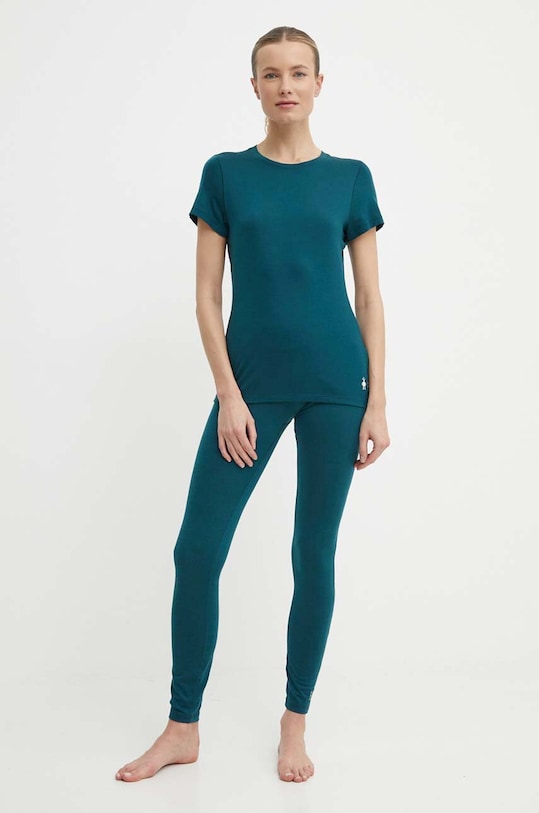 Smartwool jambiere funcționale Classic All-Season Merino SW016909 albastru AW24