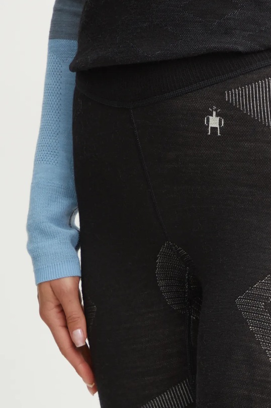 Funkcionalne tajice Smartwool Intraknit Thermal Merino crna SW016828