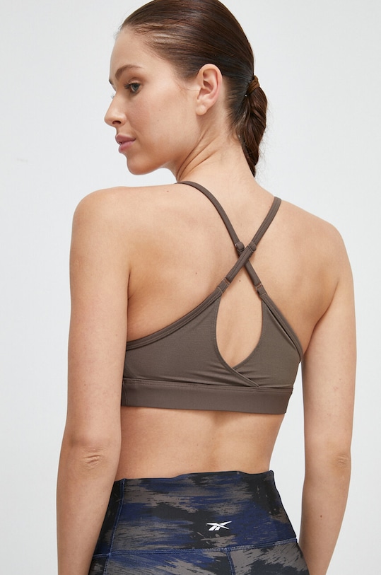 Oblečenie Športová podprsenka Reebok Lux 100035702 zelená