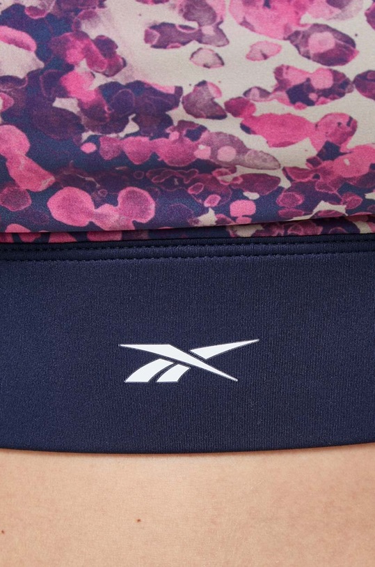 Športová podprsenka Reebok Modern Safari 100037690 tmavomodrá