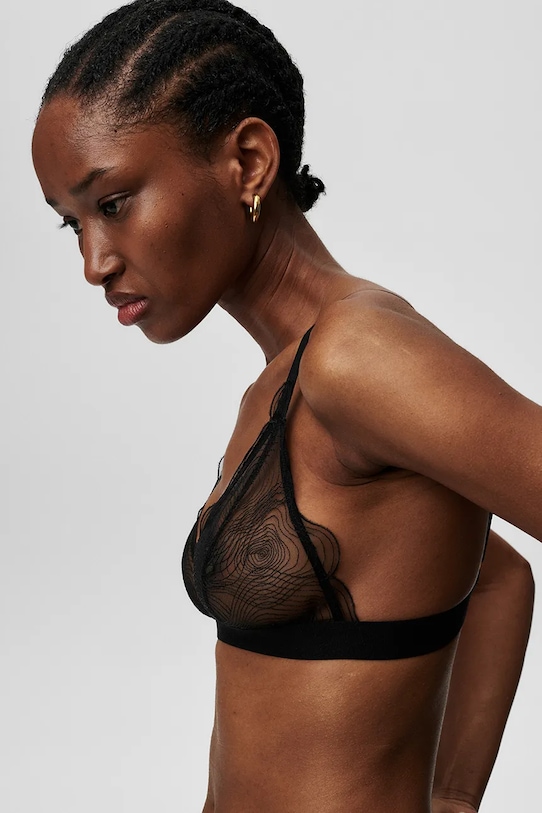 Odzież Undress Code biustonosz 583 Gentle Bra Black 583 czarny