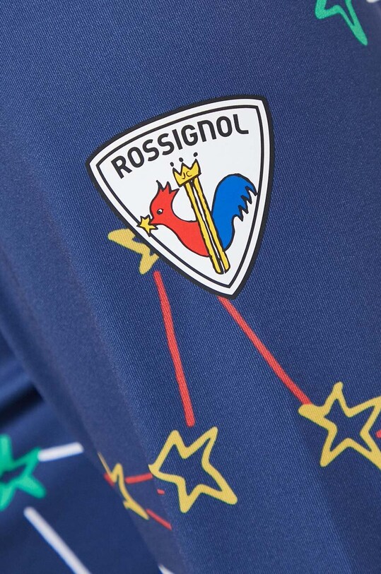 Funkcionalna majica z dolgimi rokavi Rossignol JCC mornarsko modra RLMWL25