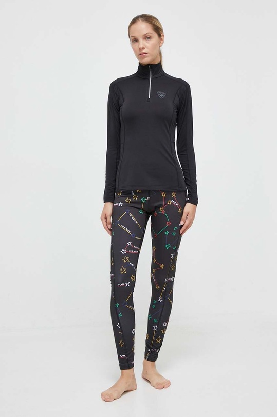 Rossignol longsleeve funkcyjny Classique RLMWL08 czarny AW24