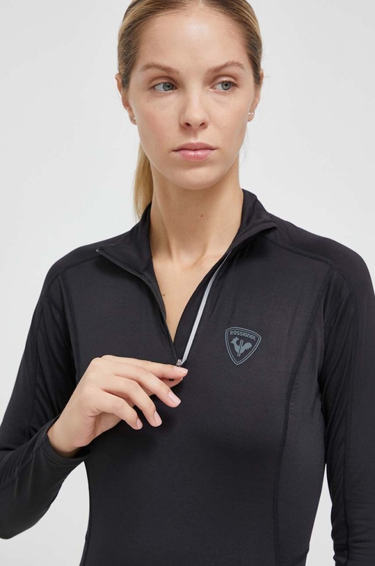 Rossignol longsleeve funkcyjny Classique czarny RLMWL08