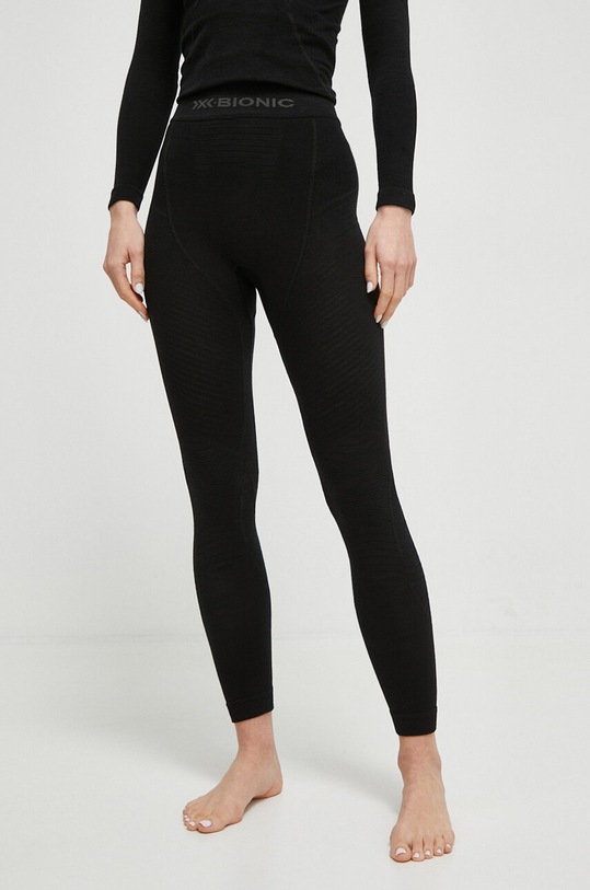 X-Bionic legginsy funkcyjne Merino 4.0 sporty zimowe czarny cl.WP05W23W