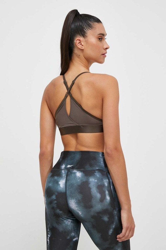 Oblečenie Športová podprsenka Reebok Lux 100036221 hnedá