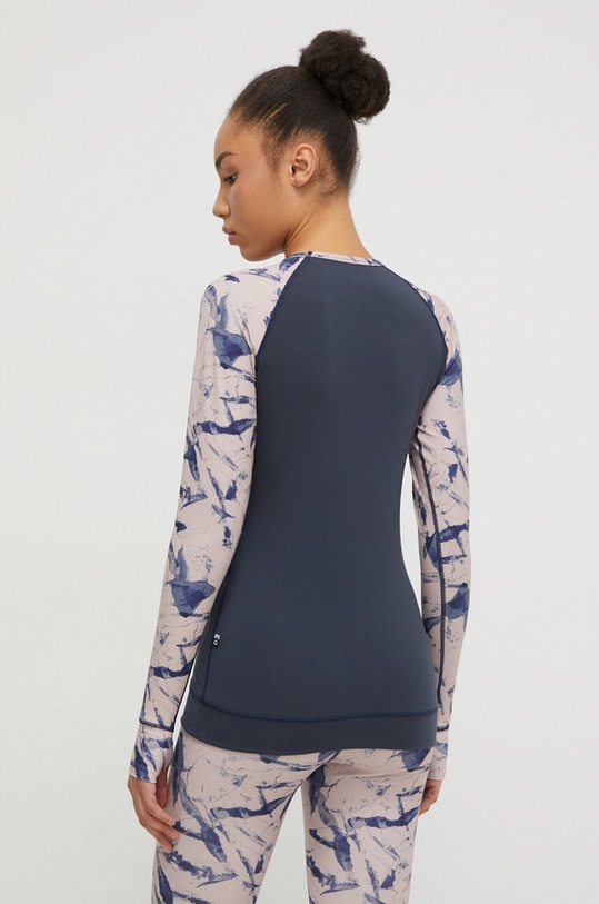 Oblečení Funkční triko s dlouhým rukávem Picture Milita Printed WTS500 námořnická modř
