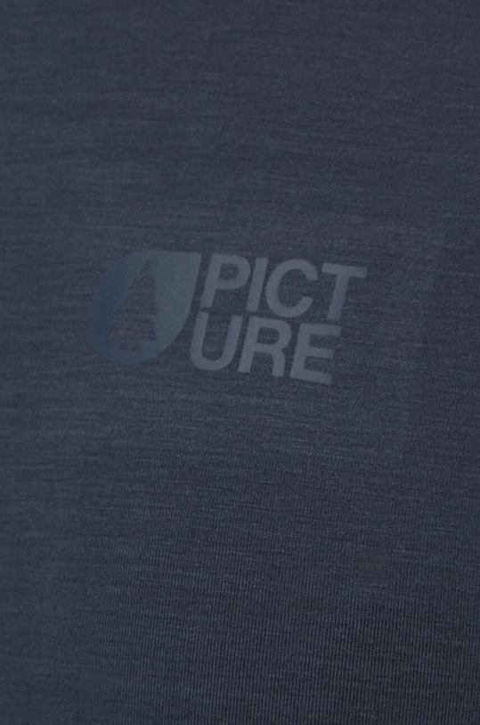 Funkční triko s dlouhým rukávem Picture Milita Printed WTS500 námořnická modř