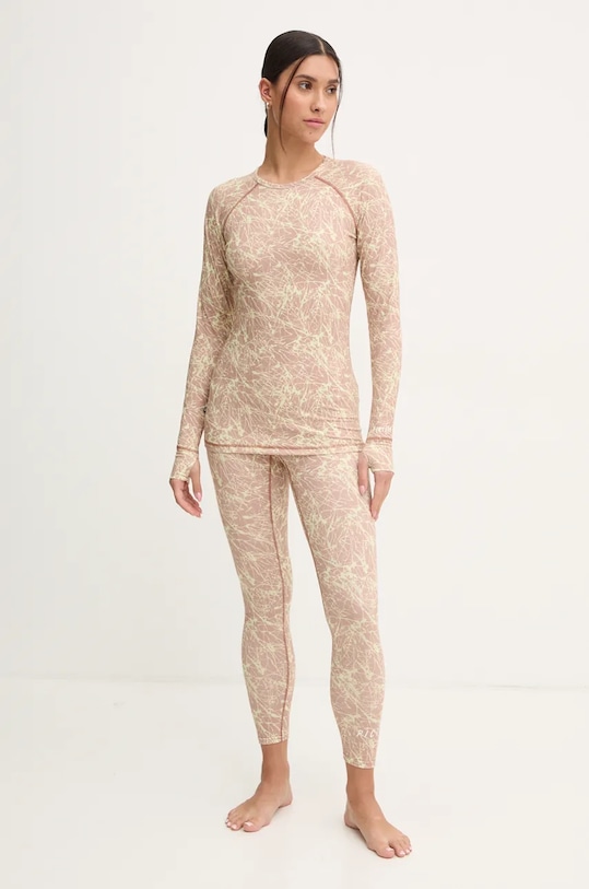 Функциональный лонгслив Picture Milita Printed WTS500 бежевый AW24