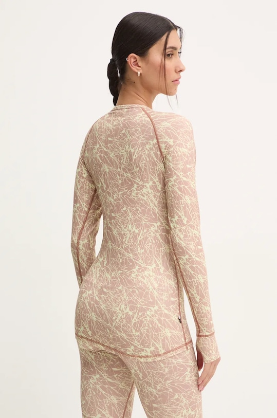 Одежда Функциональный лонгслив Picture Milita Printed WTS500 бежевый