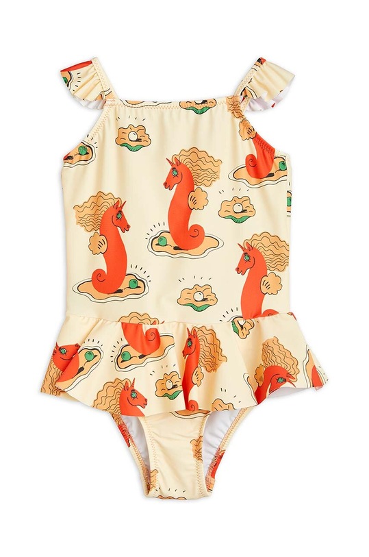 Ολόσωμο παιδικό μαγιό Mini Rodini μαλακό μπεζ 2368010700