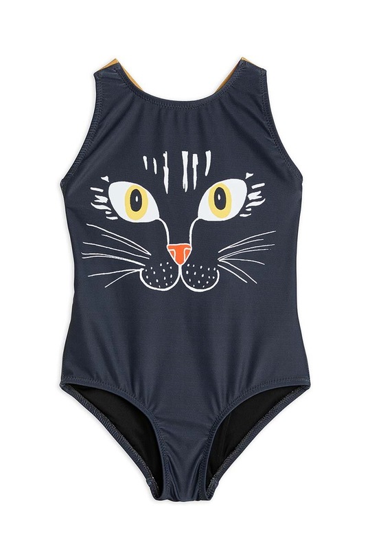 Детски цял бански Mini Rodini без банели черен 2378010100