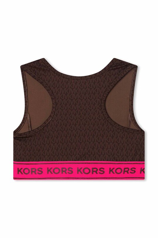 Michael Kors biustonosz sportowy dziecięcy R15205.126.150 brązowy AW23