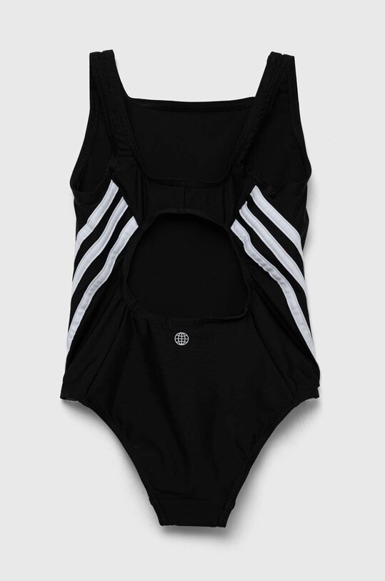 Суцільний дитячий купальник adidas Performance IB6009 чорний AW23