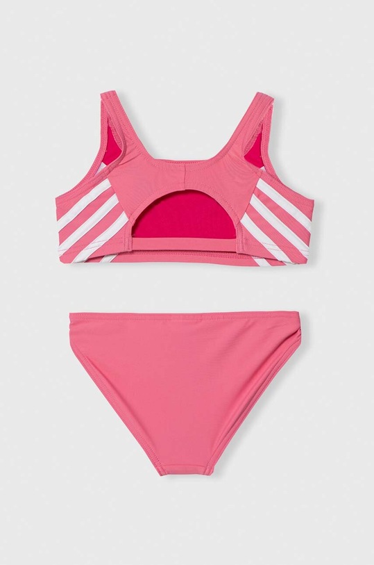 Dvoudílné dětské plavky adidas Performance IB4346 růžová AW23