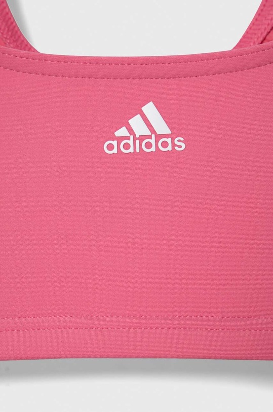 DÍVKA Dvoudílné dětské plavky adidas Performance IB4346 růžová